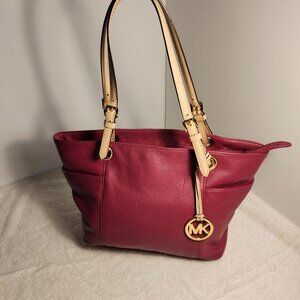 PINK MICHAEL KORS MEDIUM TOTE BAG